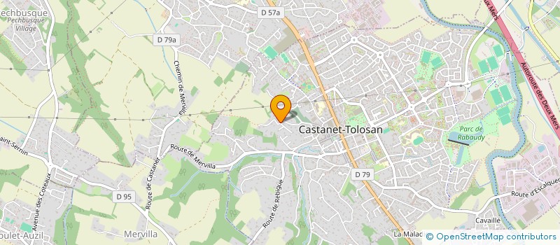 localisation de l'entreprise REDSCORPION à CASTANET-TOLOSAN