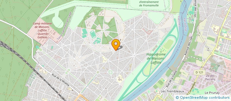 localisation de l'entreprise REDSCREEN  MAISONS-LAFFITTE