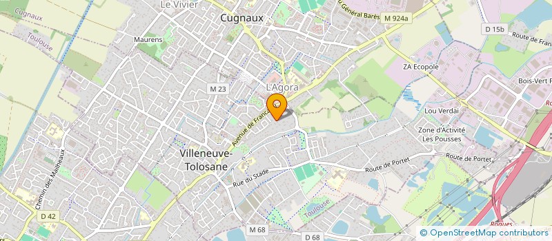 localisation de l'entreprise REDSHIFT à TOULOUSE