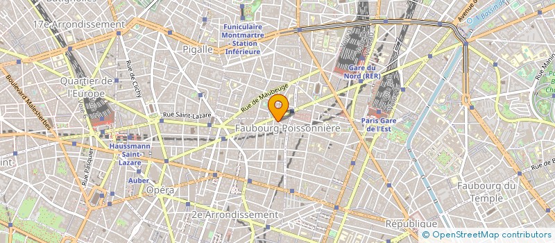 localisation de l'entreprise REDSKINS INT.GROUP à GENNEVILLIERS