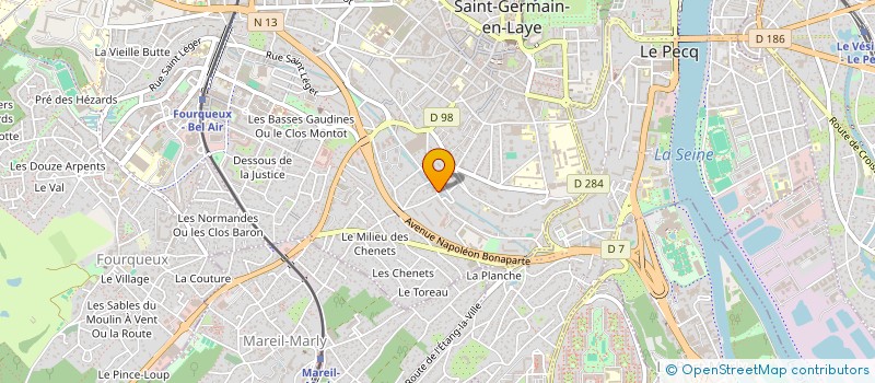 localisation de l'entreprise REDSTAR RADIO  SAINT-GERMAIN-EN-LAYE