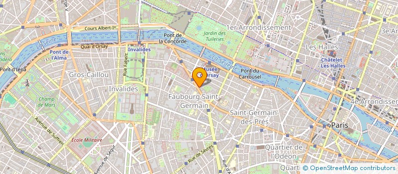 localisation de l'entreprise REDTECH INTERNATIONAL  PARIS