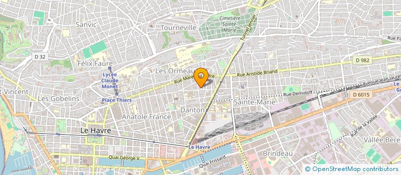 localisation de l'entreprise REDTHORN DS  LE HAVRE