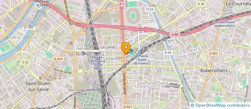 localisation de l'entreprise REDTRANS à SAINT-DENIS