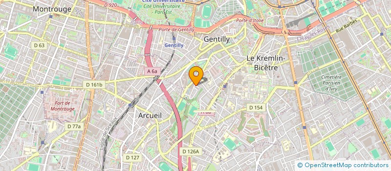 localisation de l'entreprise REDVERS  GENTILLY