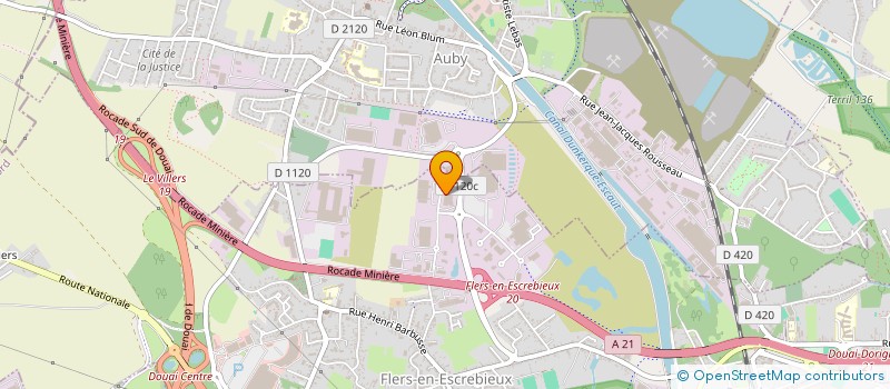 localisation de l'entreprise REDVIEW LASER TECHNOLOGY à FLERS-EN-ESCREBIEUX