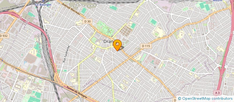 localisation de l'entreprise REDVTC à DRANCY
