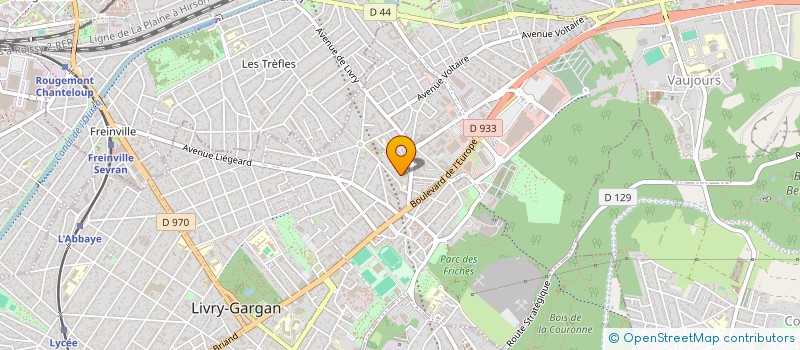 localisation de l'entreprise REED ASCENSEUR à LIVRY-GARGAN