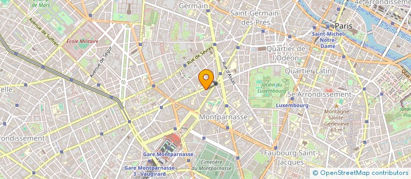 localisation de l'entreprise REED MANAGEMENT SAS  PARIS