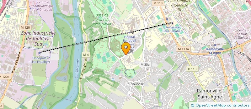 localisation de l'entreprise REEDUC ENSEIGN SOINS INSUF RESPIRATOIRE à TOULOUSE