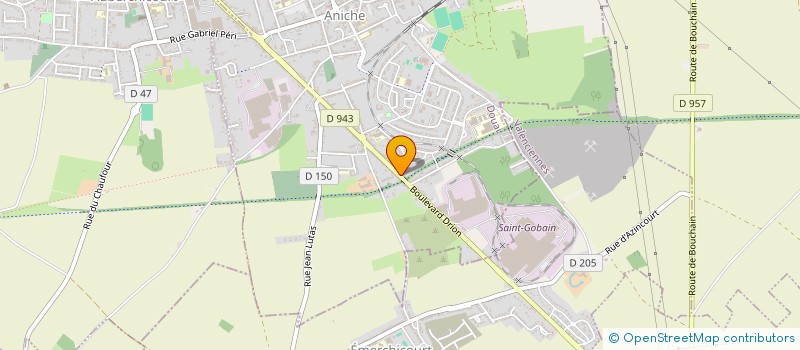 localisation de l'entreprise REEDUC ET FORM  ANICHE