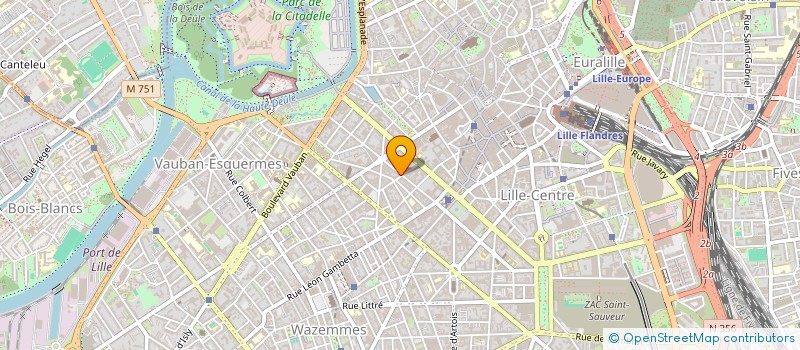 localisation de l'entreprise REEDUCATION ET FORME à LILLE