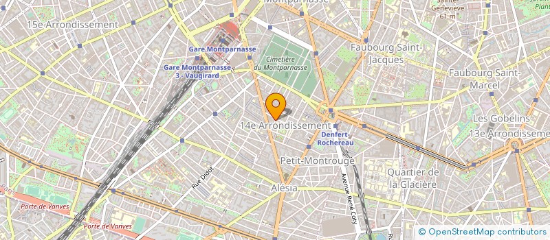 localisation de l'entreprise REEDUCATION SANTE TRAVAILLEURS  PARIS