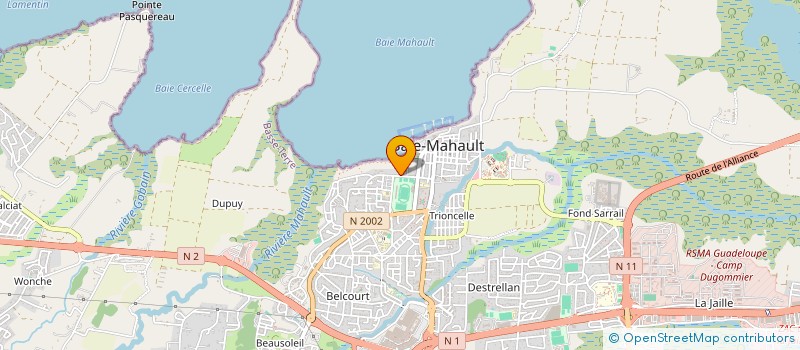 localisation de l'entreprise REEDUK MOVE CONCEPT à BAIE-MAHAULT