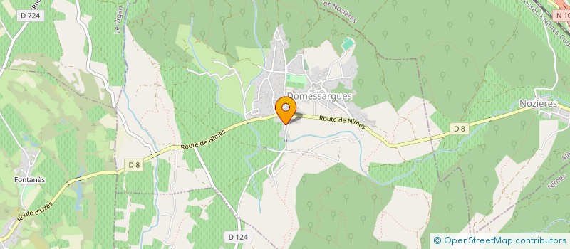 localisation de l'entreprise REEDUKA  DOMESSARGUES