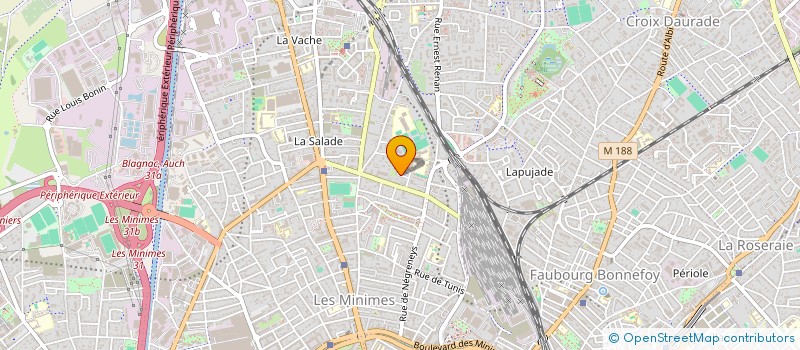 localisation de l'entreprise REEDZ à TOULOUSE