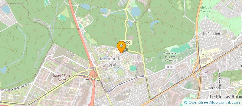 localisation de l'entreprise REEL CONCEPT à MEUDON