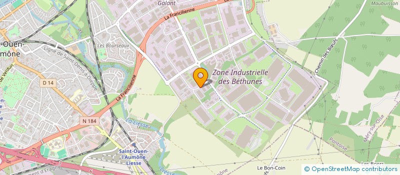 localisation de l'entreprise REEL DESSIN à SAINT-OUEN-L'AUMONE