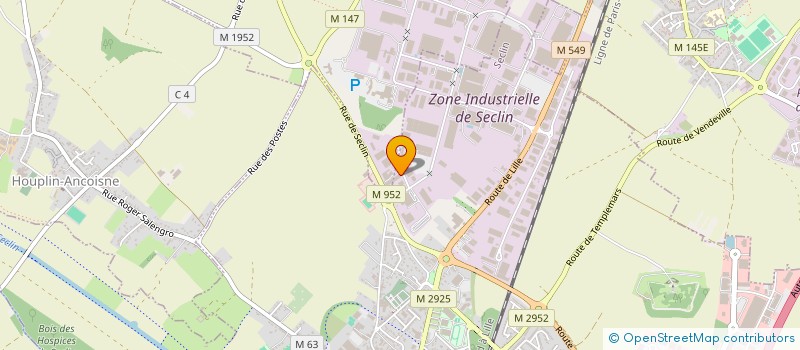 localisation de l'entreprise REEL VI CONSULTING à SECLIN