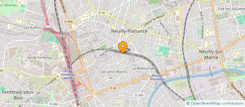 localisation de l'entreprise REEM  LE PERREUX-SUR-MARNE