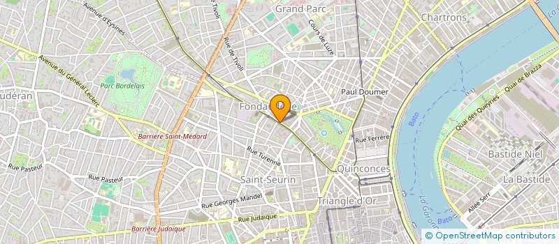 localisation de l'entreprise REEM EUROPE TRANSPORT  BORDEAUX