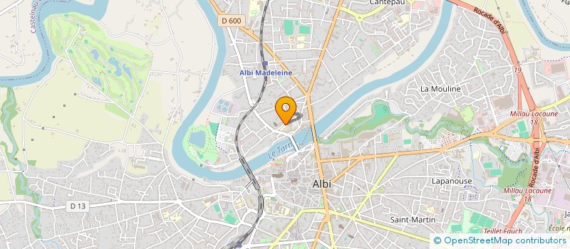 localisation de l'entreprise REEMPLOYONS à ALBI