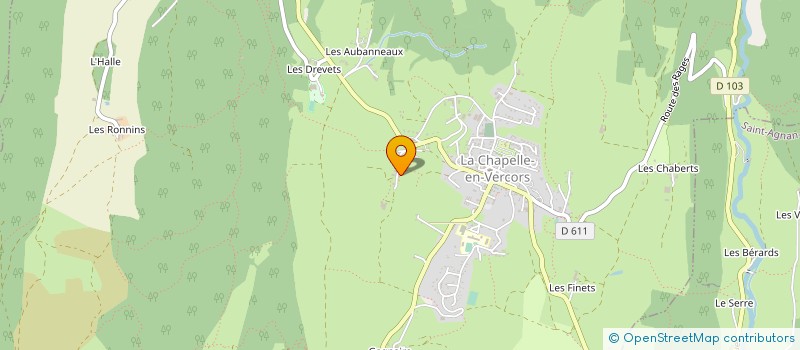localisation de l'entreprise REEQUILIBRE à LA CHAPELLE-EN-VERCORS