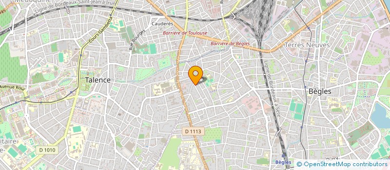 localisation de l'entreprise REESOM  BEGLES