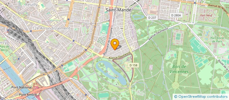 localisation de l'entreprise REETME à SAINT-MANDE