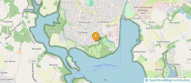localisation de l'entreprise REEVEIL à VANNES