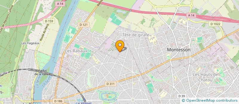 localisation de l'entreprise REF PROMOTION  CHATOU