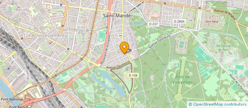 localisation de l'entreprise REFA CAP à SAINT-MANDE