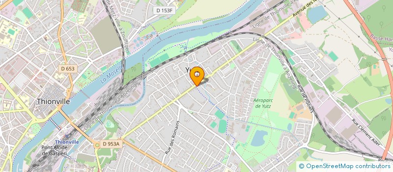 localisation de l'entreprise REFACTO  YUTZ