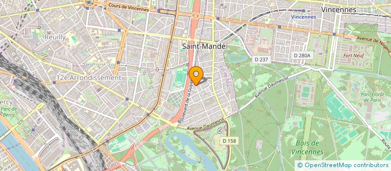 localisation de l'entreprise REFAELI INVEST à SAINT-MANDE