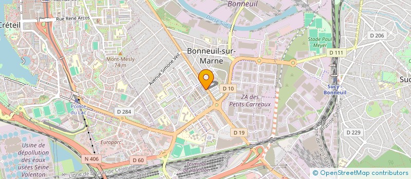 localisation de l'entreprise REFAELLE TAXI  BONNEUIL-SUR-MARNE