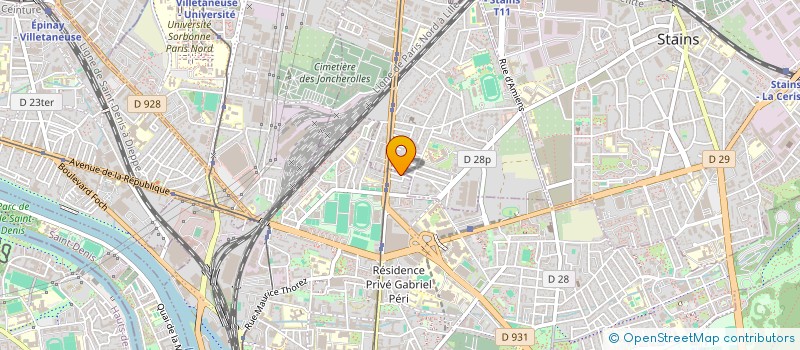 localisation de l'entreprise REFAIR à SAINT-DENIS