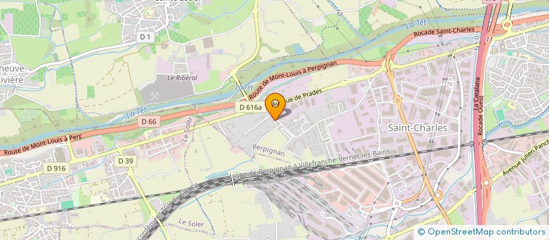 localisation de l'entreprise REFAIRE à PERPIGNAN