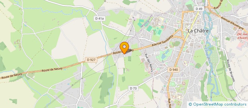 localisation de l'entreprise REFECT AUTO à LE MAGNY