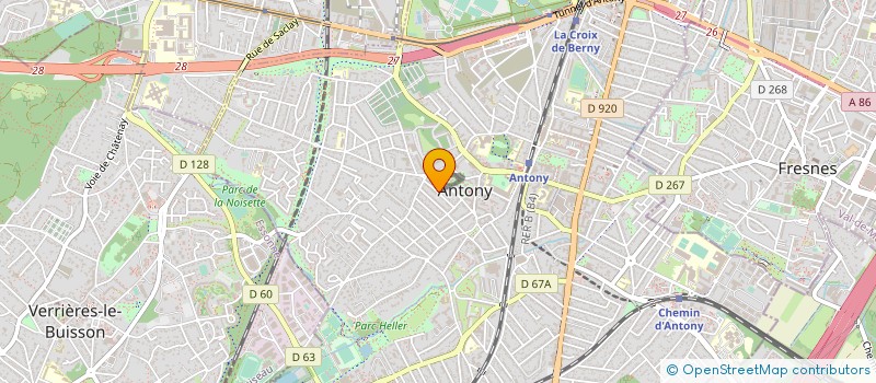 localisation de l'entreprise REFECTION DE SIEGES à ANTONY