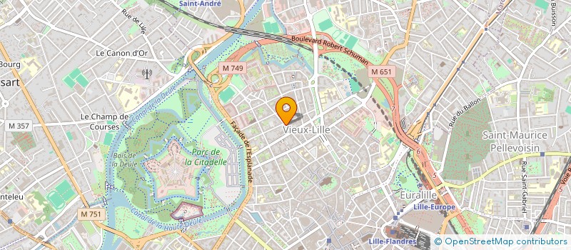 localisation de l'entreprise REFECTION PRO à LILLE