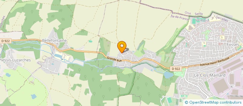 localisation de l'entreprise REFEREES BY VIATOR  FOSSES