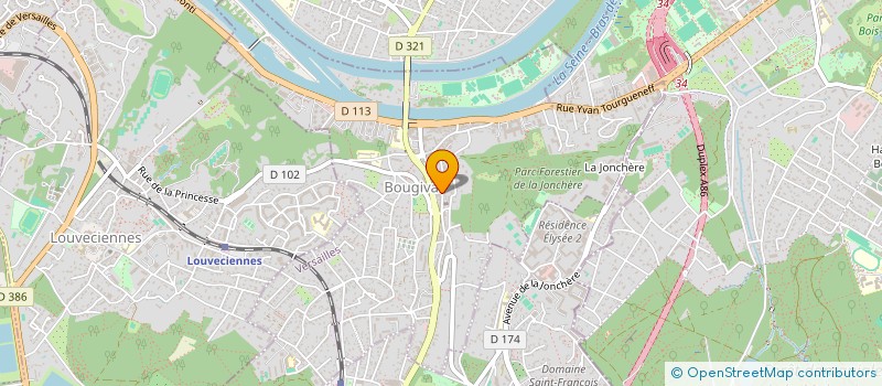 localisation de l'entreprise REFERENCE  SARTROUVILLE