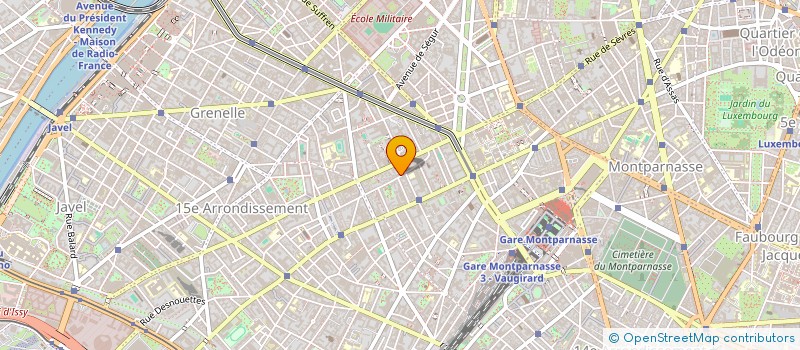 localisation de l'entreprise REFERENCE à PARIS