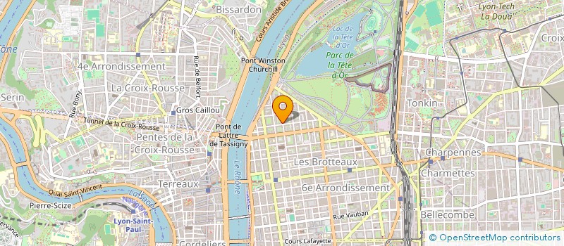 localisation de l'entreprise REFERENCE  LYON