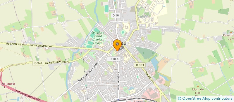 localisation de l'entreprise REFERENCE COURTAGE à BAILLEUL
