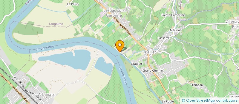 localisation de l'entreprise REFERENCE ENERGY  LESTIAC-SUR-GARONNE