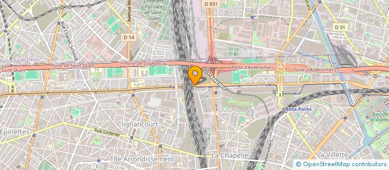 localisation de l'entreprise REFERENCE LOGISTIQUE à PARIS