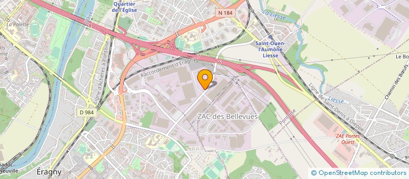 localisation de l'entreprise REFERENCE PRO à SAINT-OUEN-L'AUMONE
