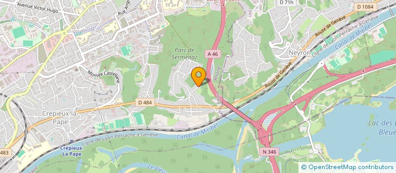 localisation de l'entreprise REFERENCE RECRUTEMENT ET RESSOURCES à RILLIEUX-LA-PAPE