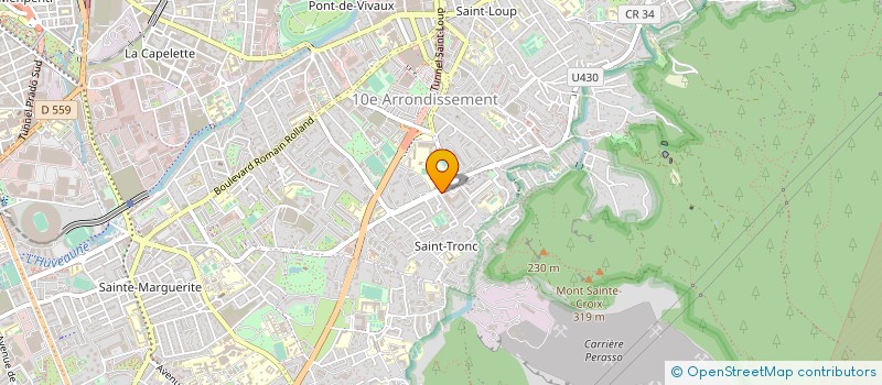 localisation de l'entreprise REFERENCE TELECOM à MARSEILLE
